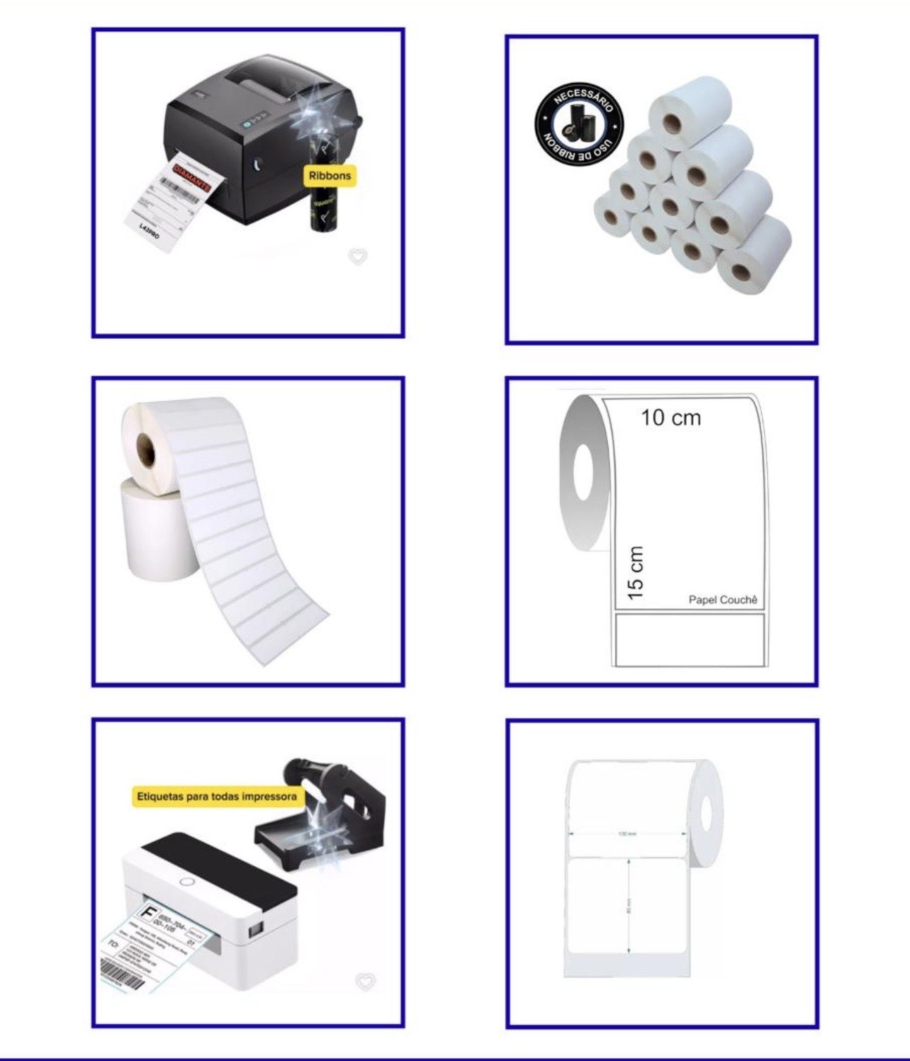 Etiquetas De BOPP Fosca