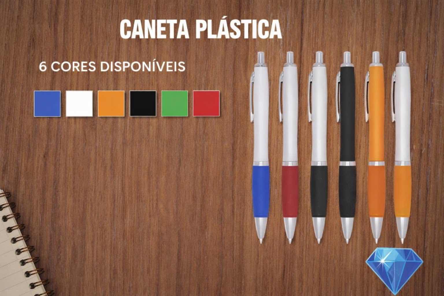 Caneta Plástica