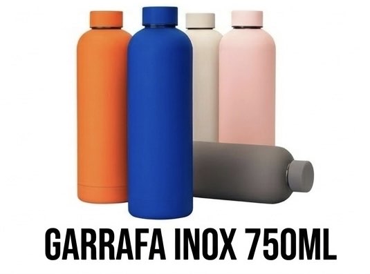 Garrafa inox 750ml